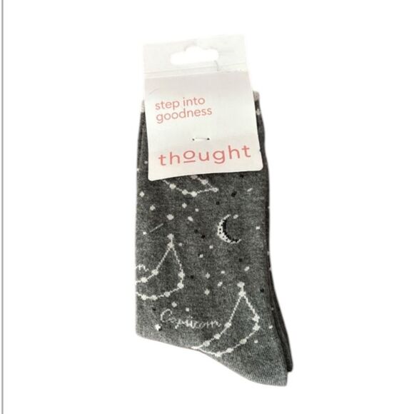 NEW Capricorn Astrology Socks Astrological Sign Gift Stocking Stuffer - Picture 2 of 3